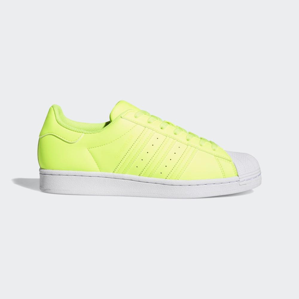 Adidas Men's Superstar Shell Toe Originals Shoes Yellow/White Ireland FY2744